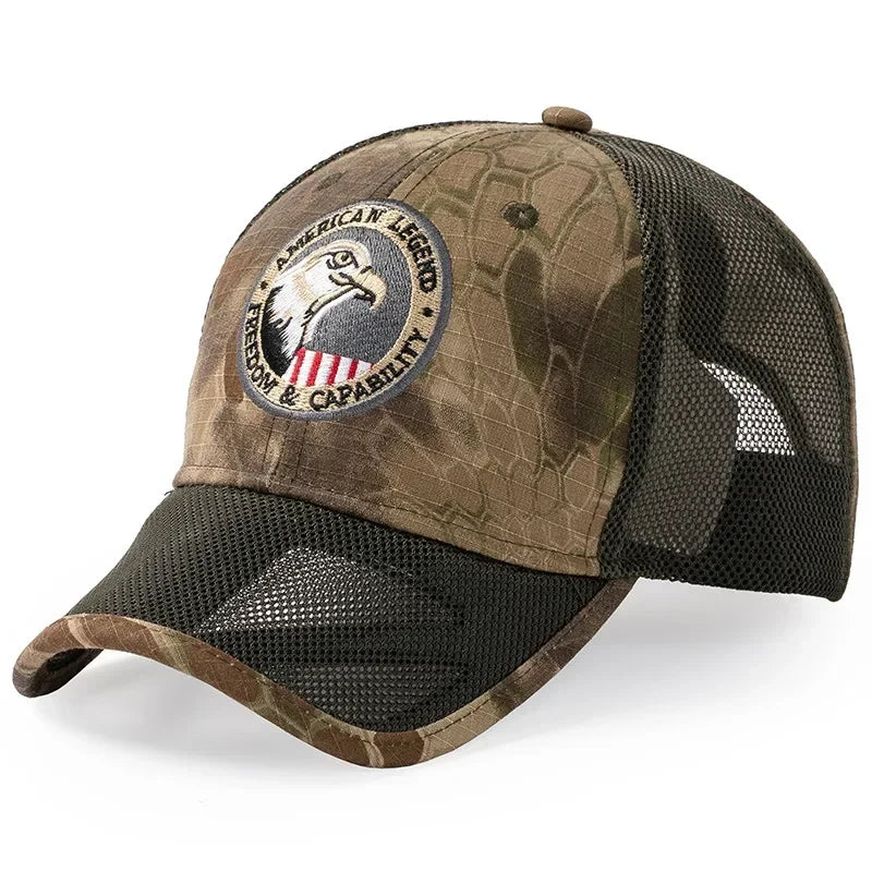 Boné Masculino Aba Curva Outdoor Eagle