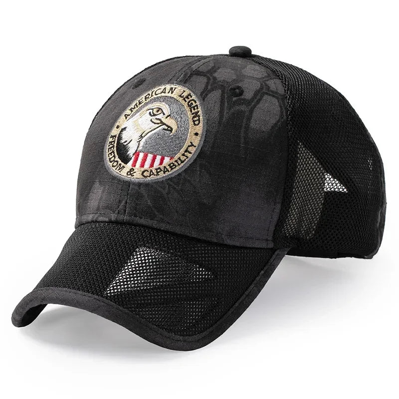 Boné Masculino Aba Curva Outdoor Eagle