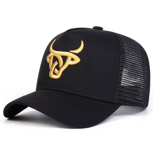 Boné Masculino Aba Curva Ox