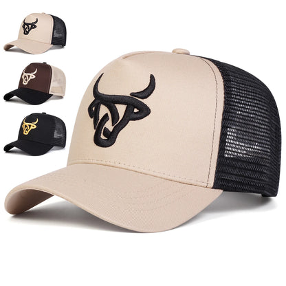 Boné Masculino Aba Curva Ox