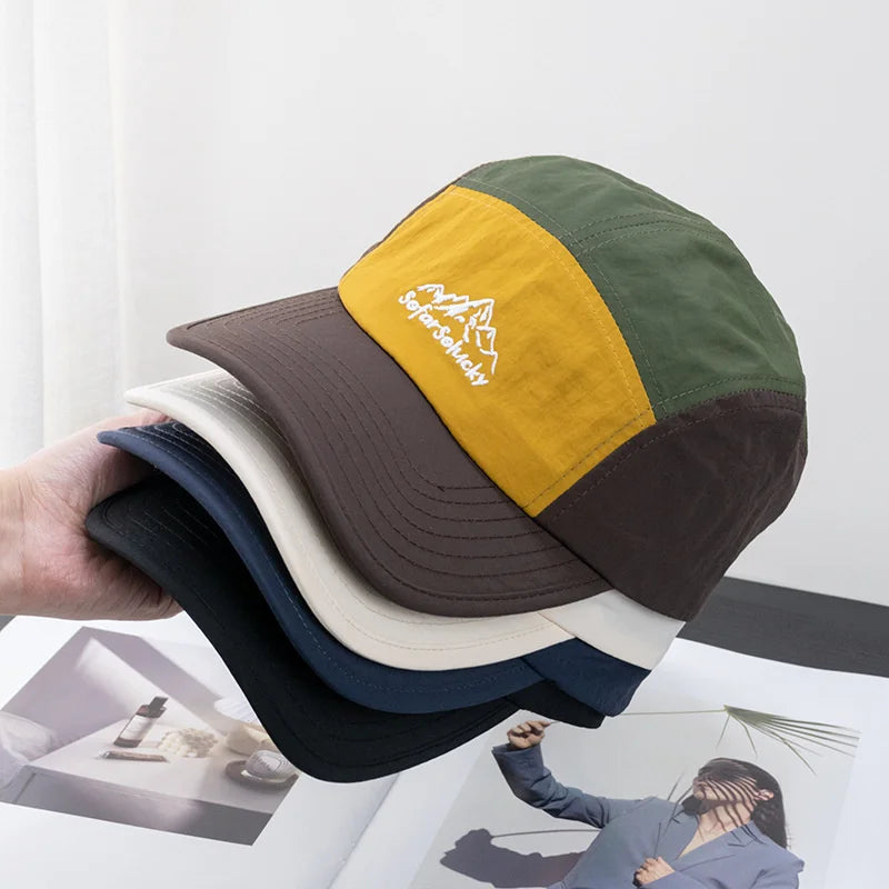 Boné Masculino Aba Curva Retro Secagem Rápida So Lucky