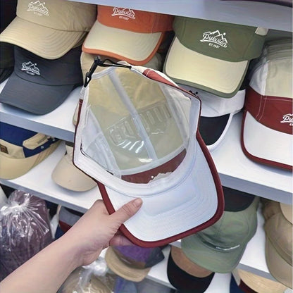 Boné Masculino Aba Curva Retro Secagem Rápida Sun