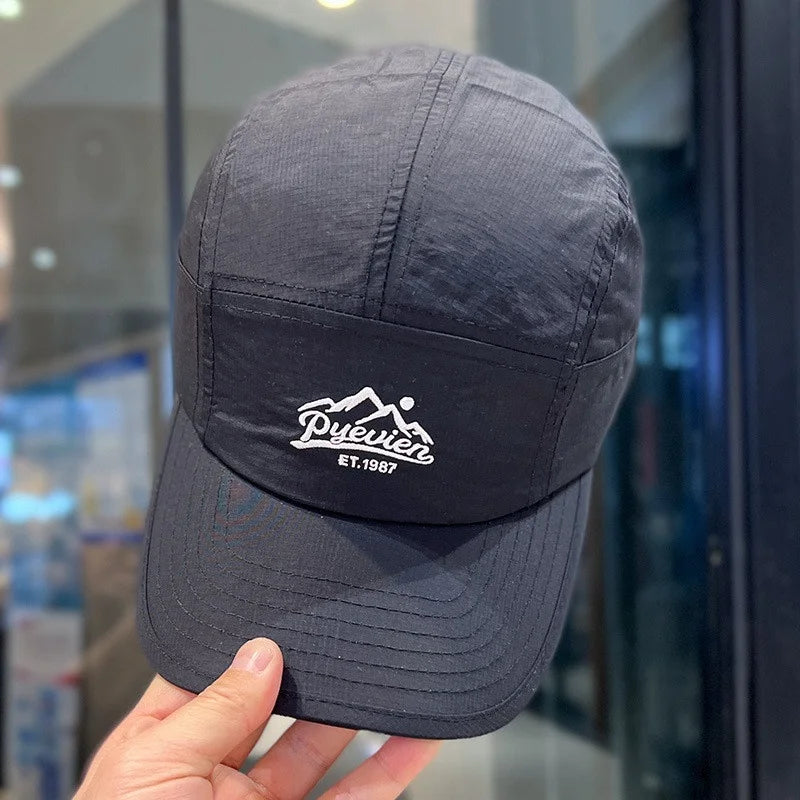 Boné Masculino Aba Curva Retro Secagem Rápida Sun