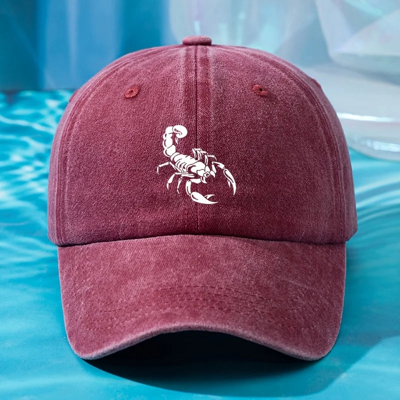 Boné Masculino Aba Curva Scorpion