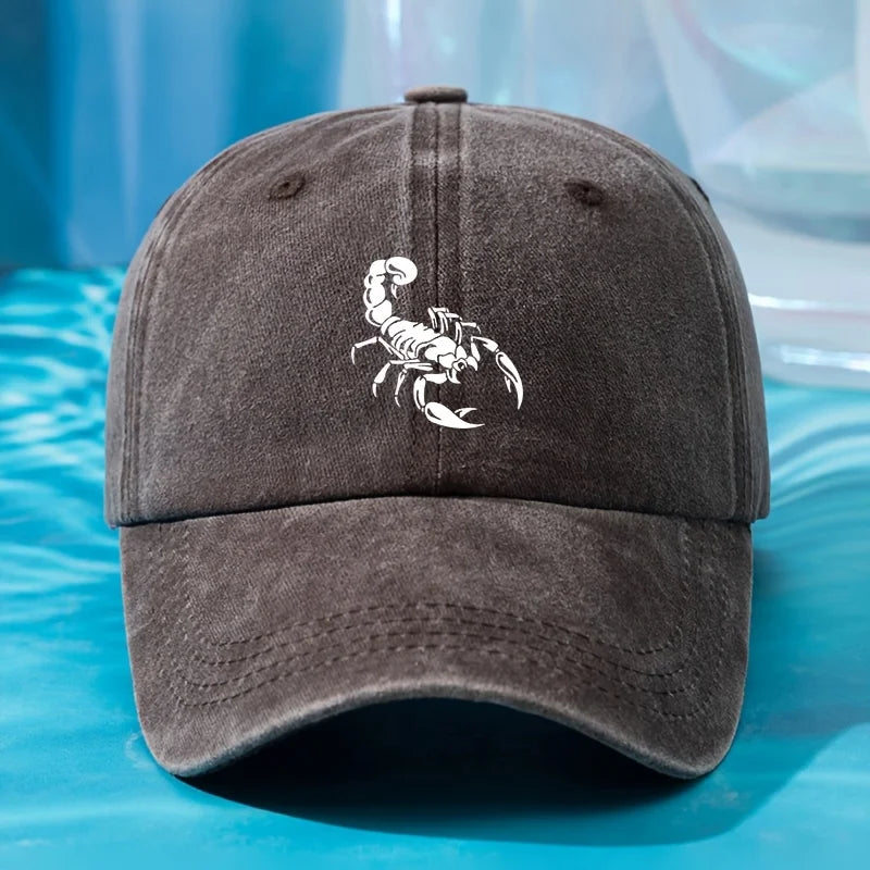 Boné Masculino Aba Curva Scorpion