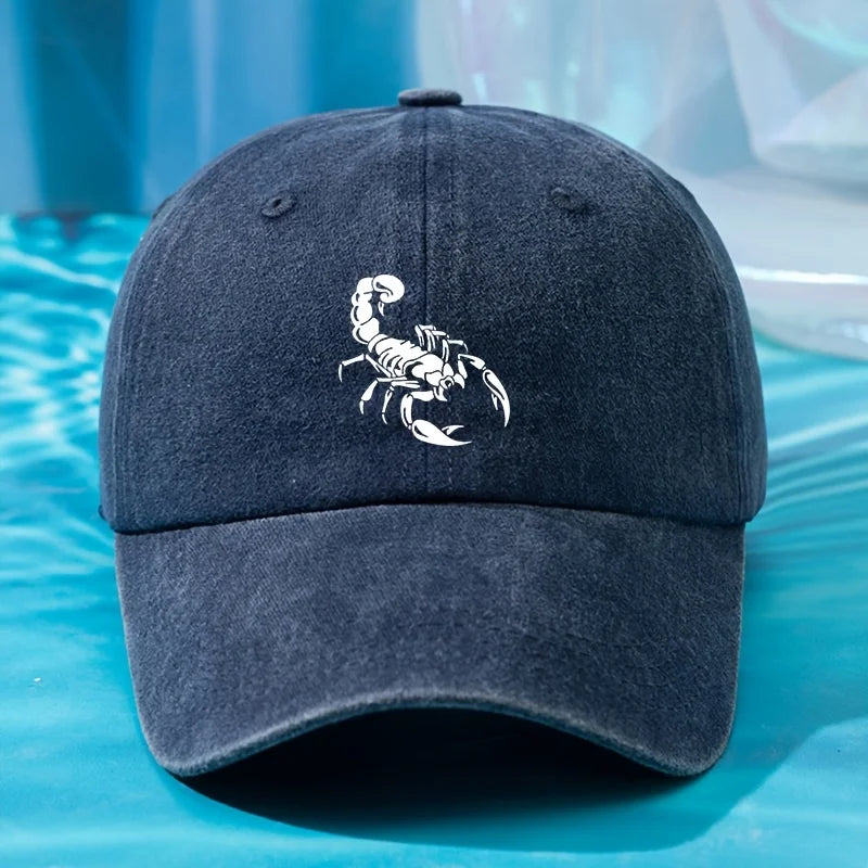 Boné Masculino Aba Curva Scorpion