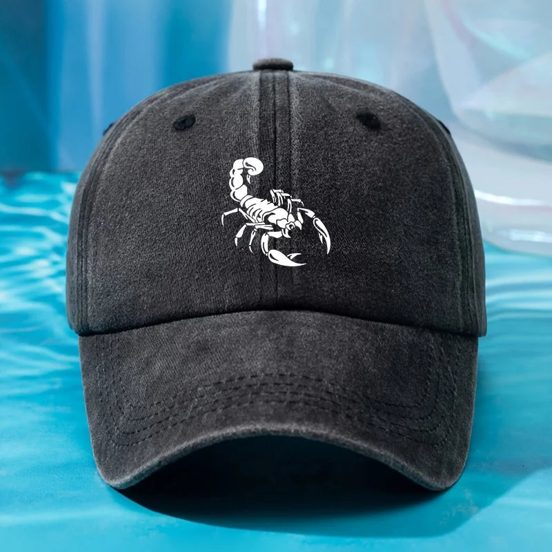 Boné Masculino Aba Curva Scorpion