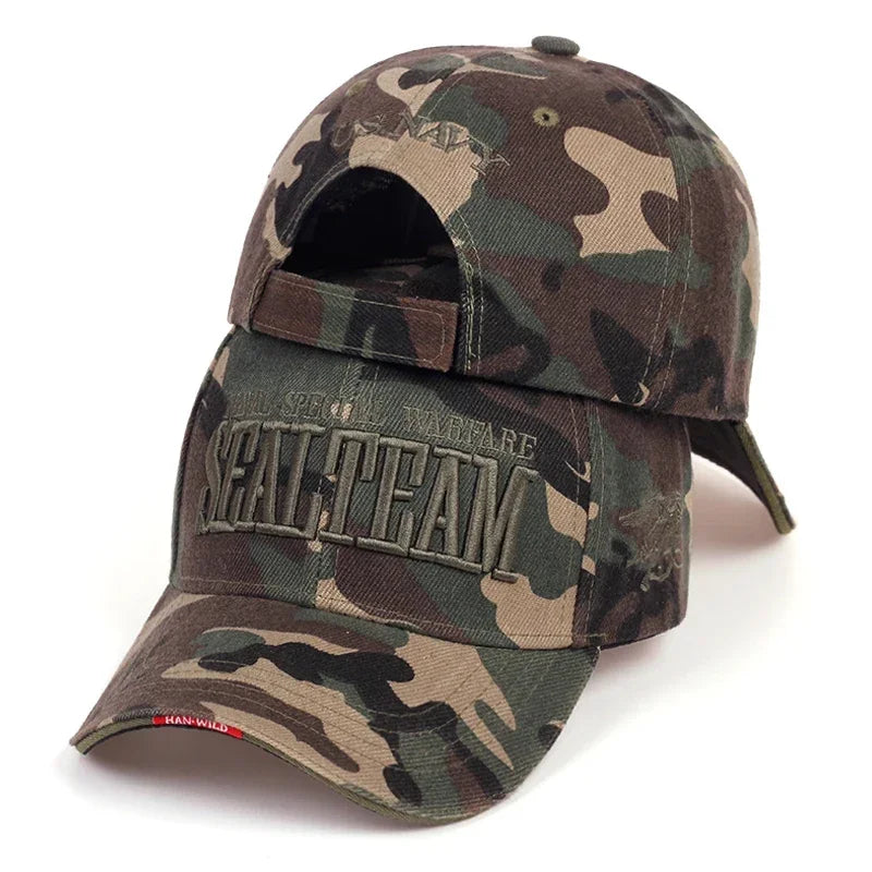Boné Masculino Aba Curva Sealteam