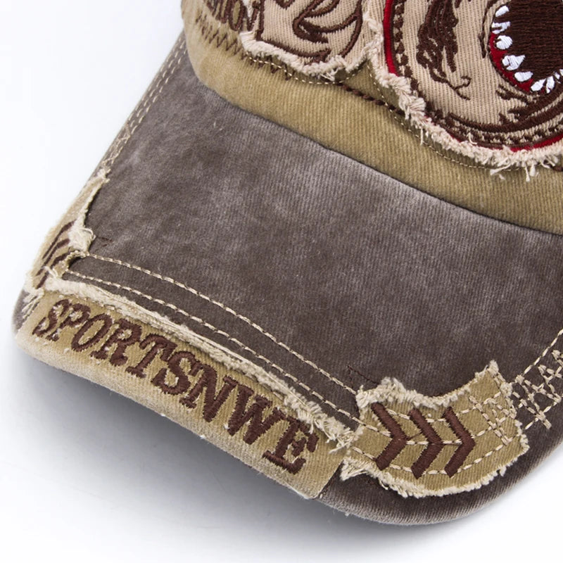 Boné Masculino Aba Curva Shark