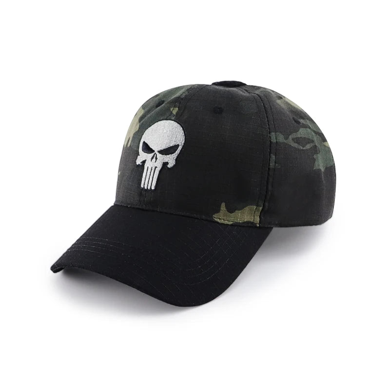 Boné Masculino Aba Curva Skully