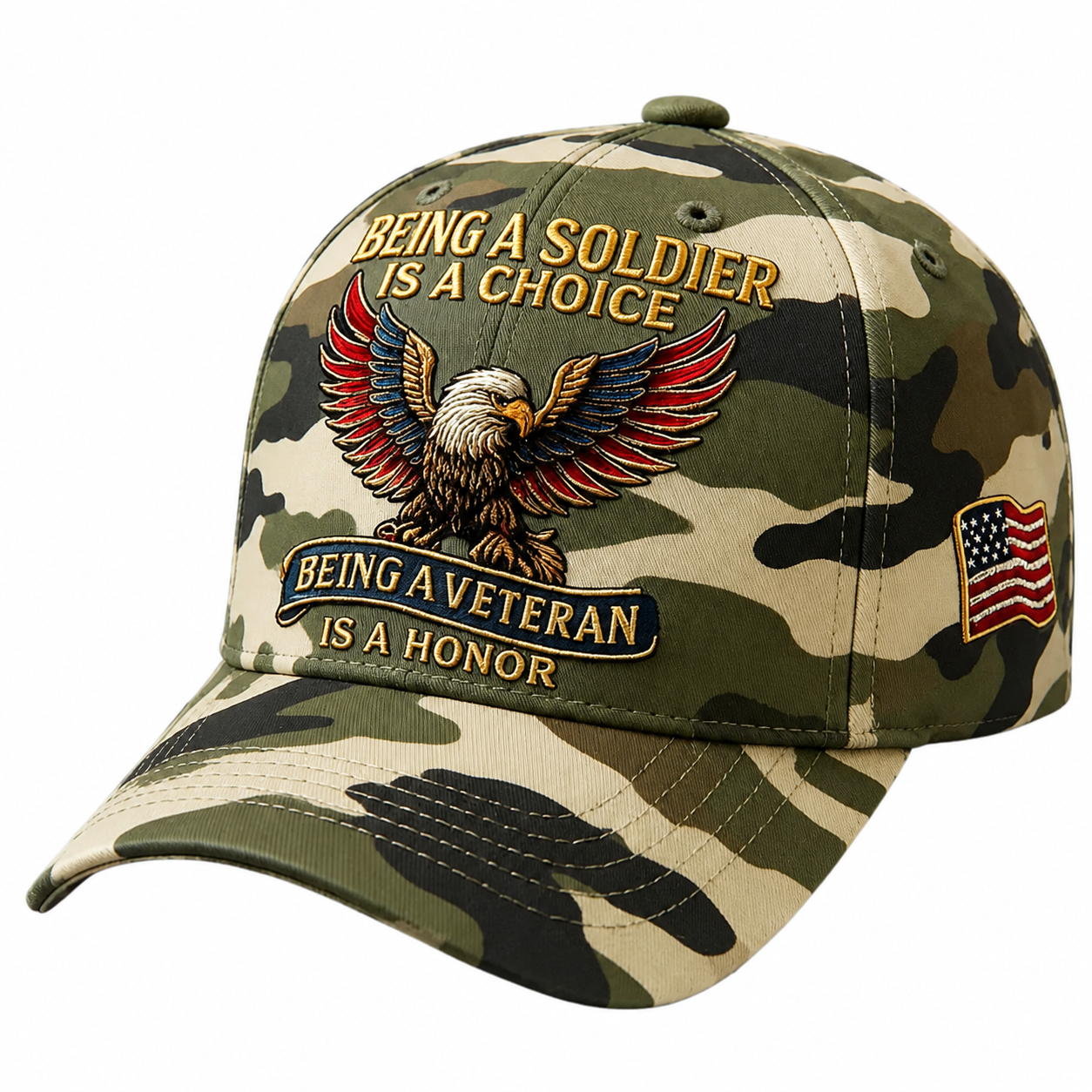 Boné Masculino Aba Curva Soldier