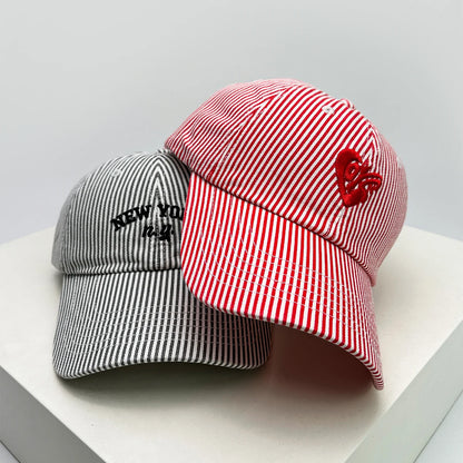 Boné Masculino Aba Curva Stripe