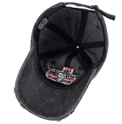 Boné Masculino Aba Curva Texas Bull