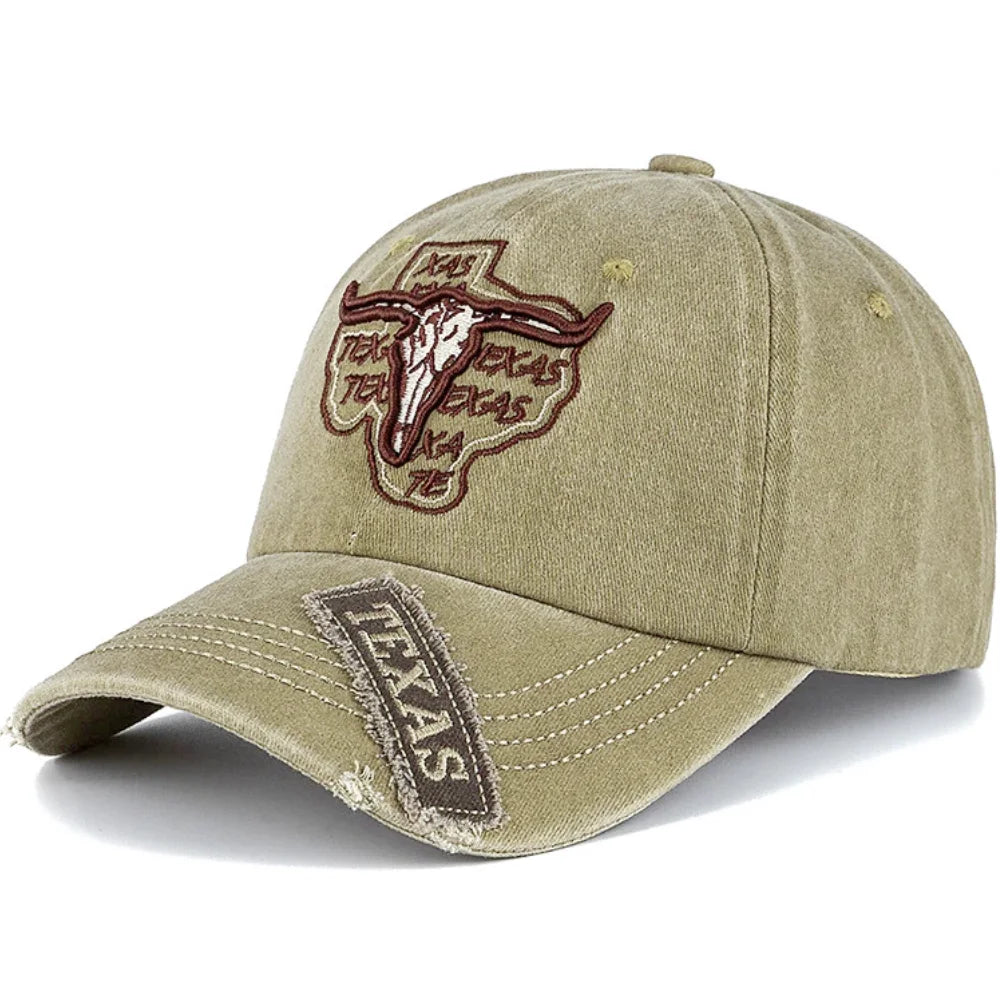Boné Masculino Aba Curva Texas Bull