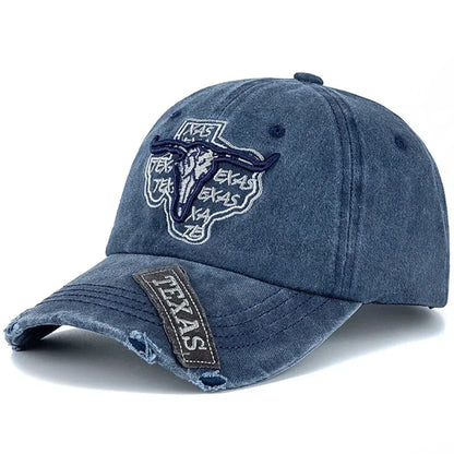 Boné Masculino Aba Curva Texas Bull