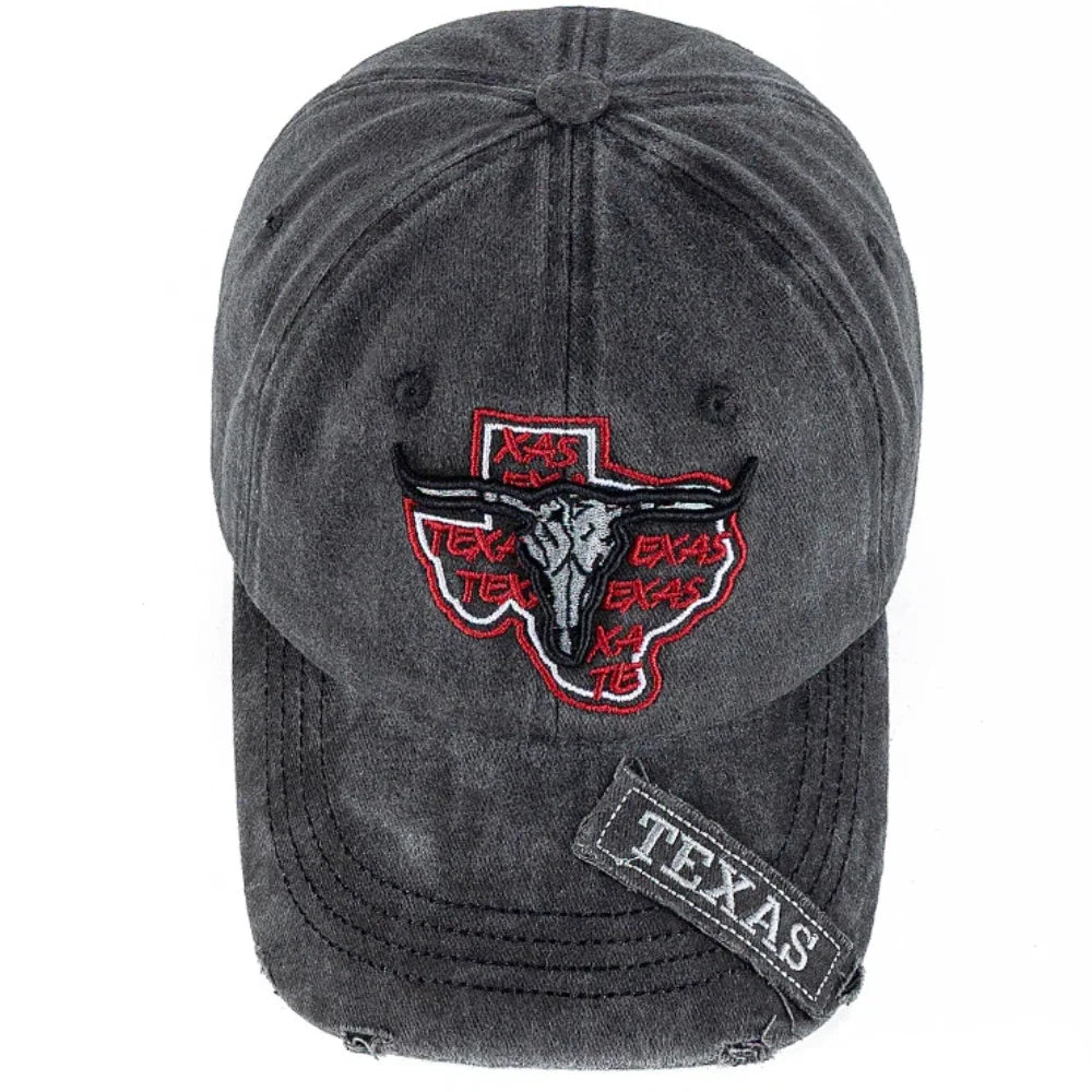 Boné Masculino Aba Curva Texas Bull