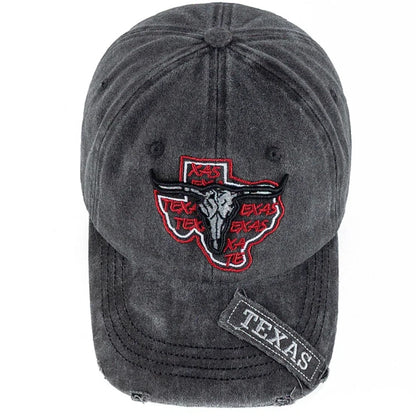 Boné Masculino Aba Curva Texas Bull