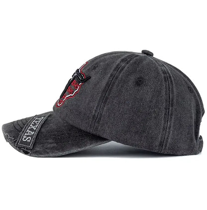Boné Masculino Aba Curva Texas Bull