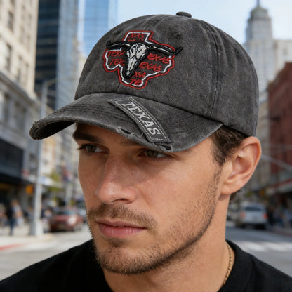 Boné Masculino Aba Curva Texas Bull
