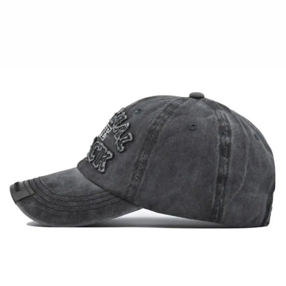 Boné Masculino Aba Curva The Black