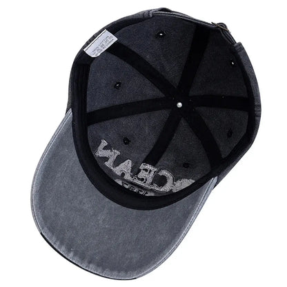 Boné Masculino Aba Curva The Black