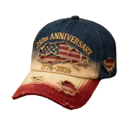 Boné Masculino Aba Curva USA 250th Anniversary