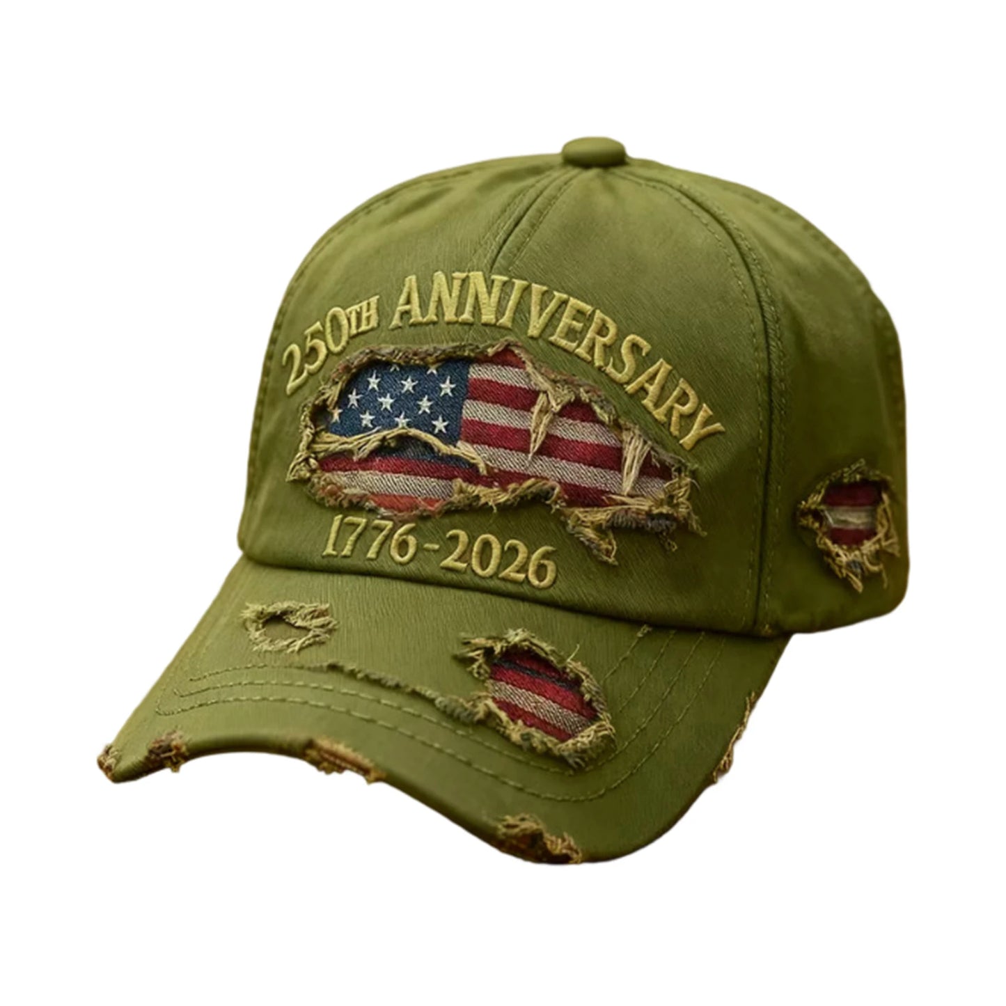 Boné Masculino Aba Curva USA 250th Anniversary
