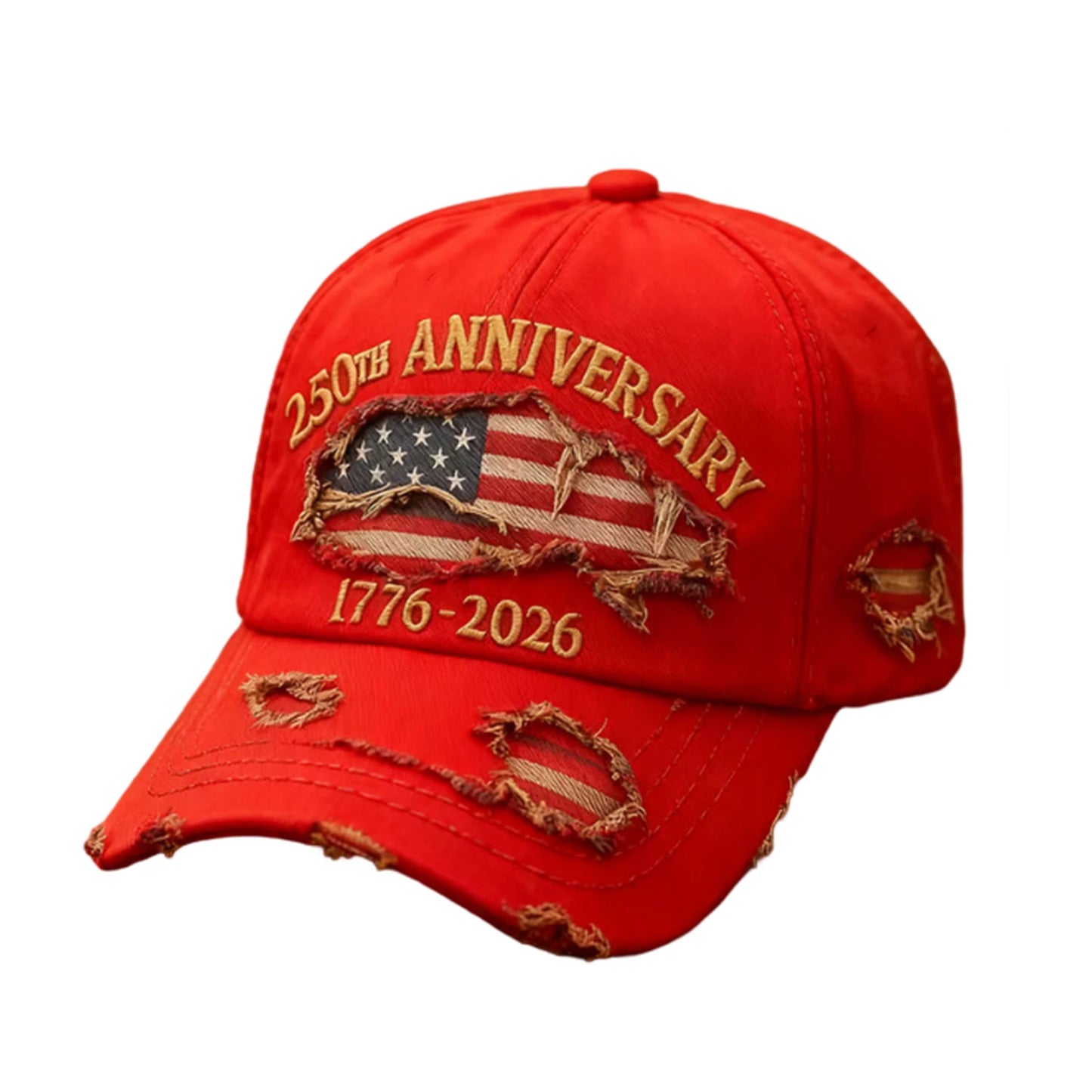 Boné Masculino Aba Curva USA 250th Anniversary
