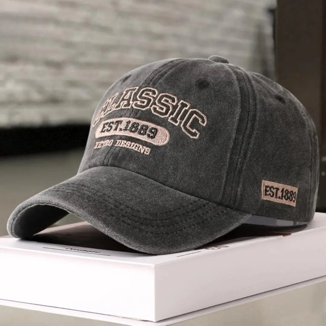 Boné Masculino Aba Curva Vintage Classic