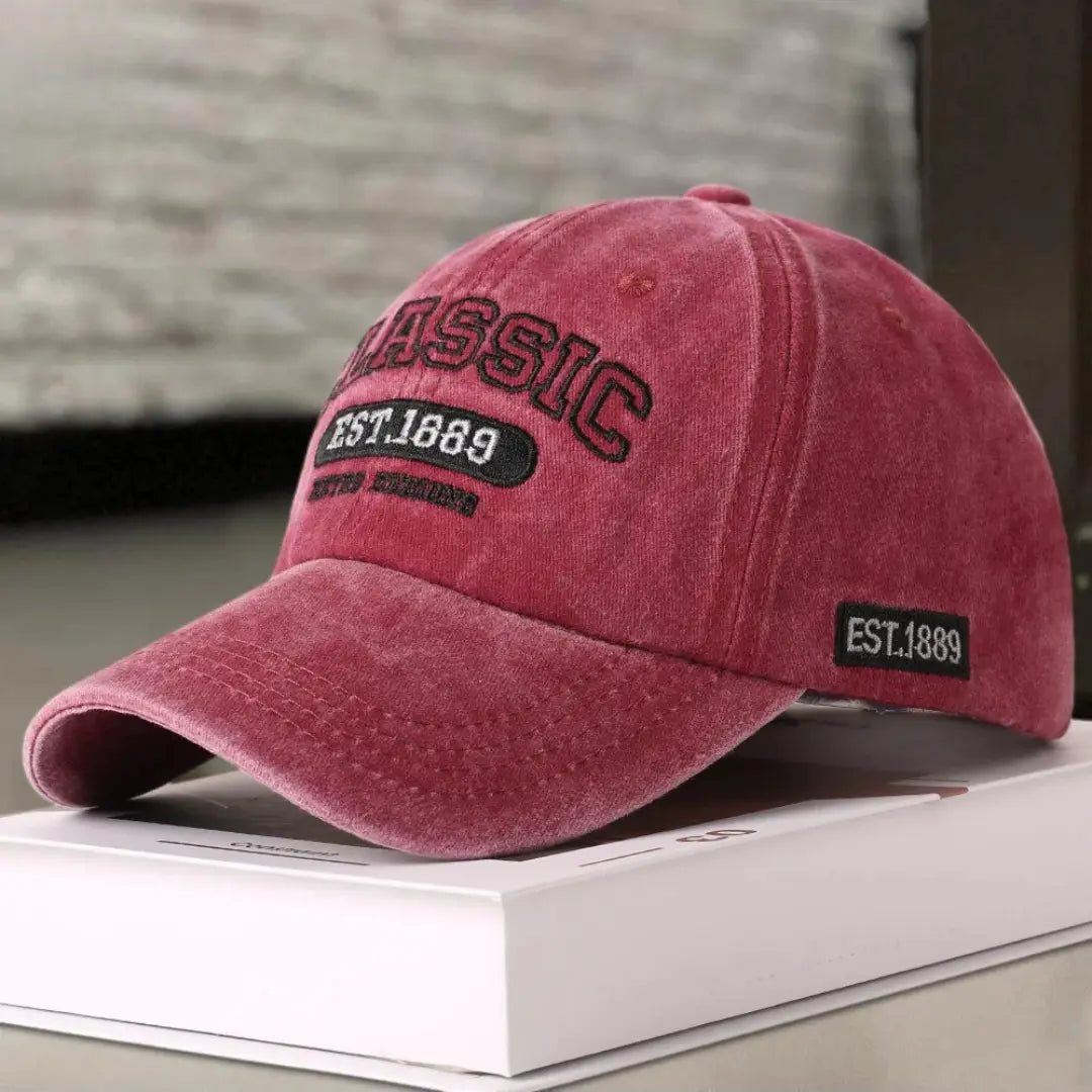 Boné Masculino Aba Curva Vintage Classic