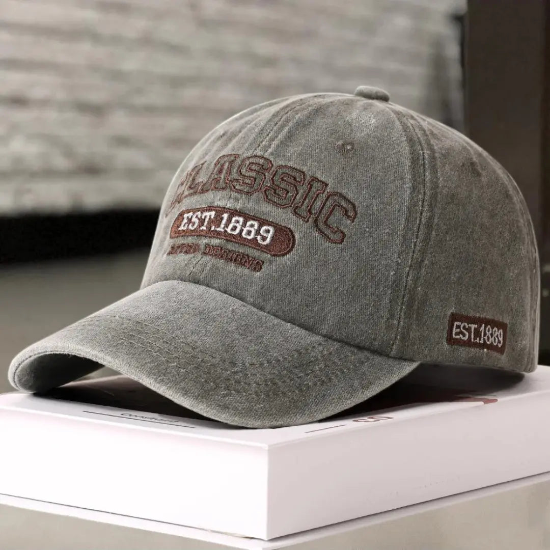 Boné Masculino Aba Curva Vintage Classic