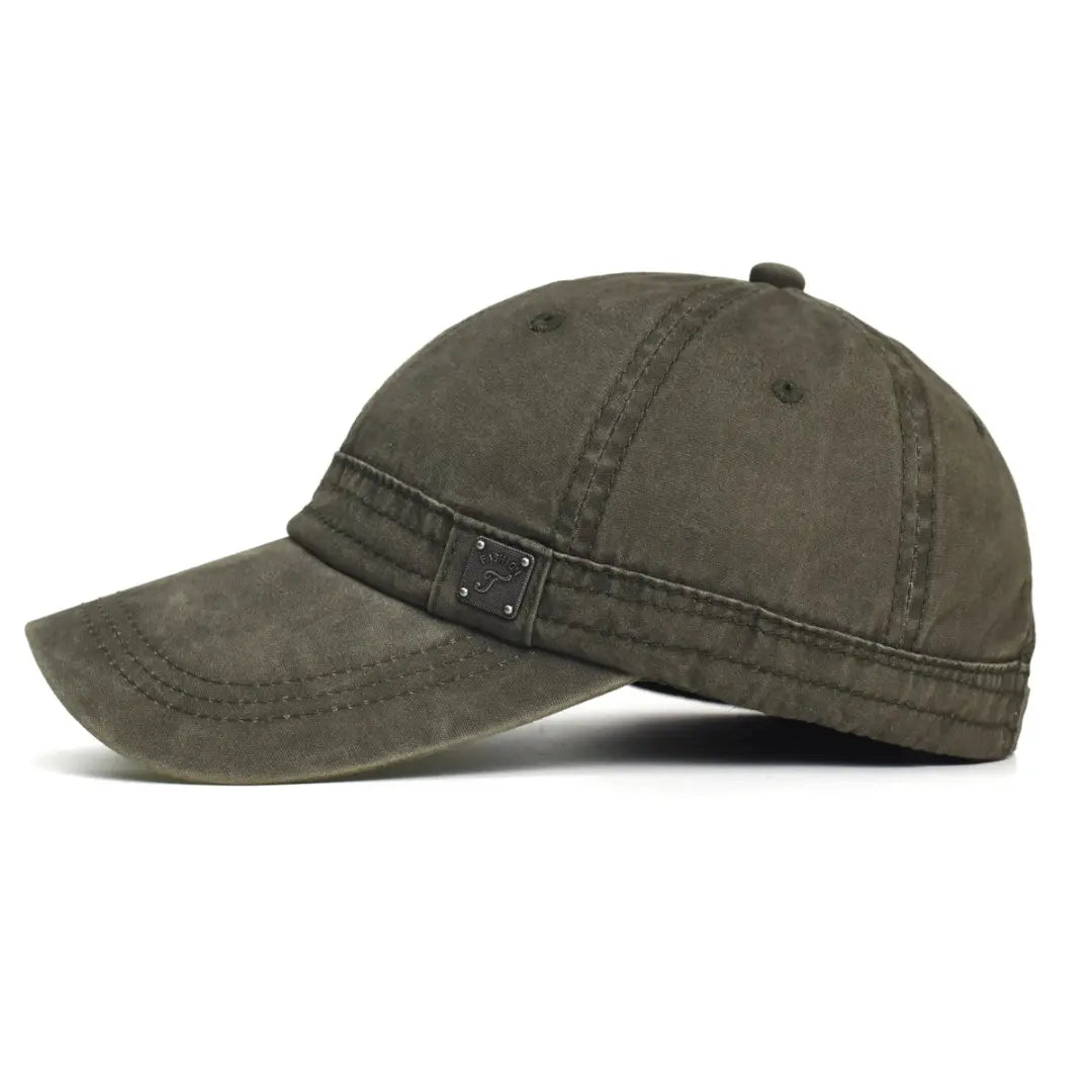 Boné Masculino Aba Curva Vintage Dad