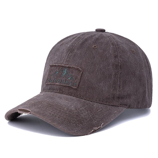 Boné Masculino Aba Curva Vintage Mountain Peak