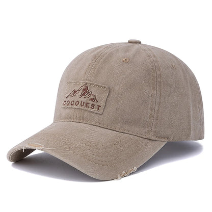 Boné Masculino Aba Curva Vintage Mountain Peak