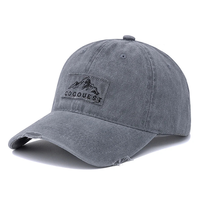 Boné Masculino Aba Curva Vintage Mountain Peak