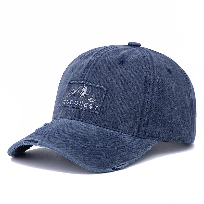 Boné Masculino Aba Curva Vintage Mountain Peak
