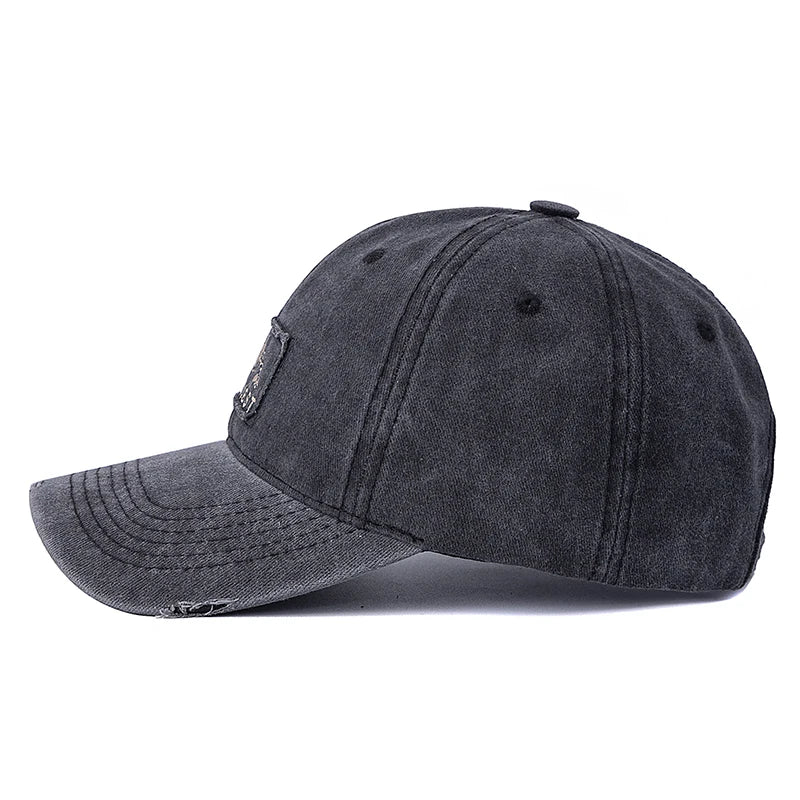Boné Masculino Aba Curva Vintage Mountain Peak