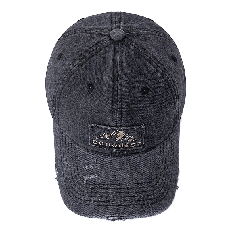 Boné Masculino Aba Curva Vintage Mountain Peak