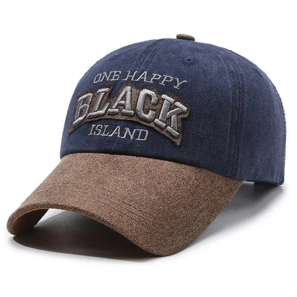 Boné Masculino Aba Curva Washed Black
