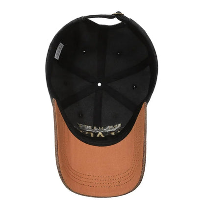 Boné Masculino Aba Curva Washed Black