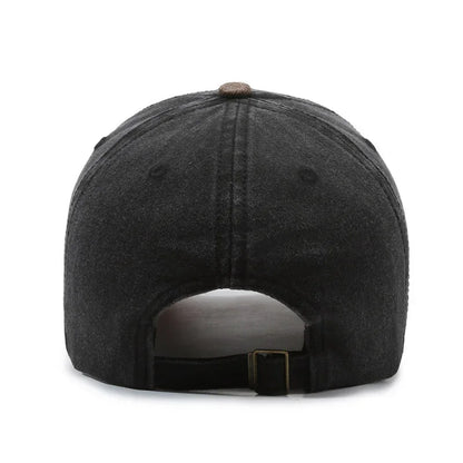 Boné Masculino Aba Curva Washed Black