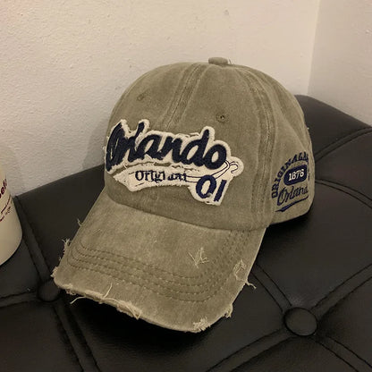 Boné Masculino Aba Curva Washed Orlando