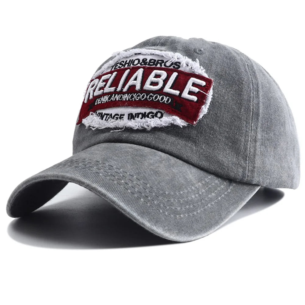 Boné Masculino Aba Curva Washed Reliable