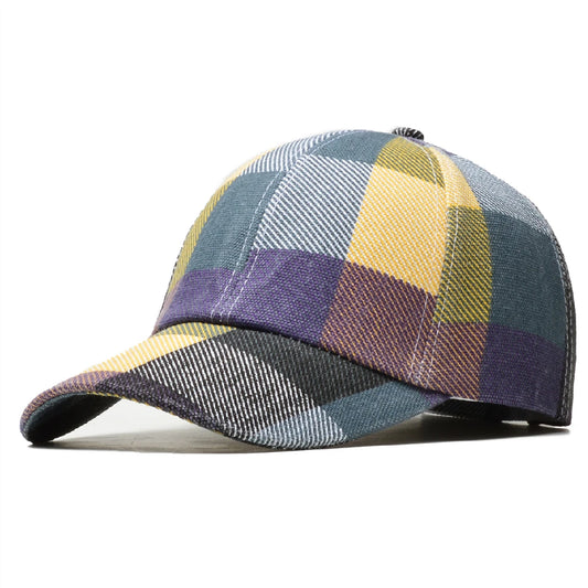 Boné Masculino Aba Curva Xadrez Summertime