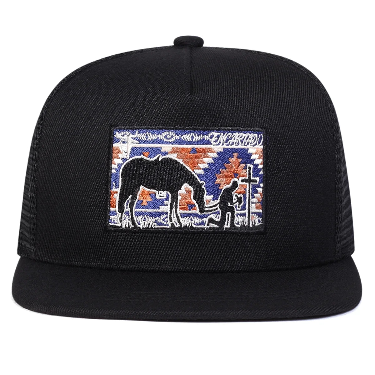 Boné Masculino Aba Reta Horse Cross