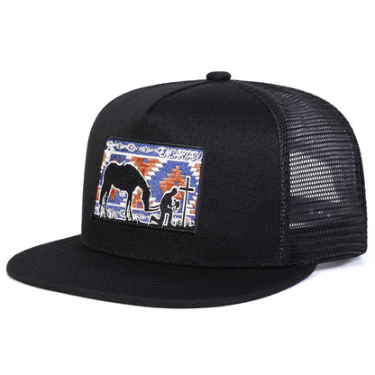 Boné Masculino Aba Reta Horse Cross