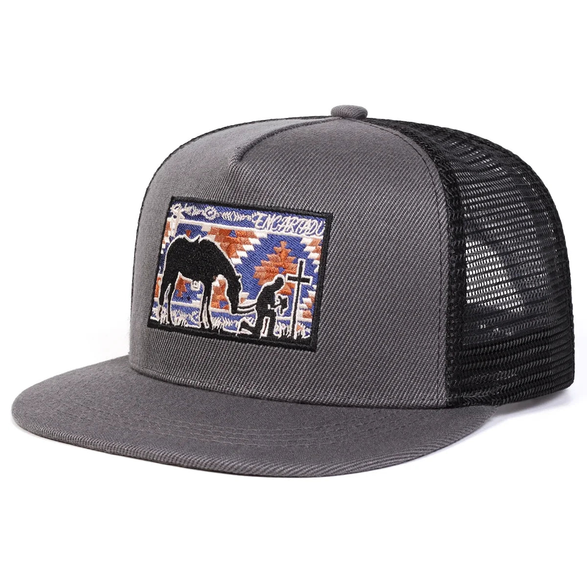 Boné Masculino Aba Reta Horse Cross