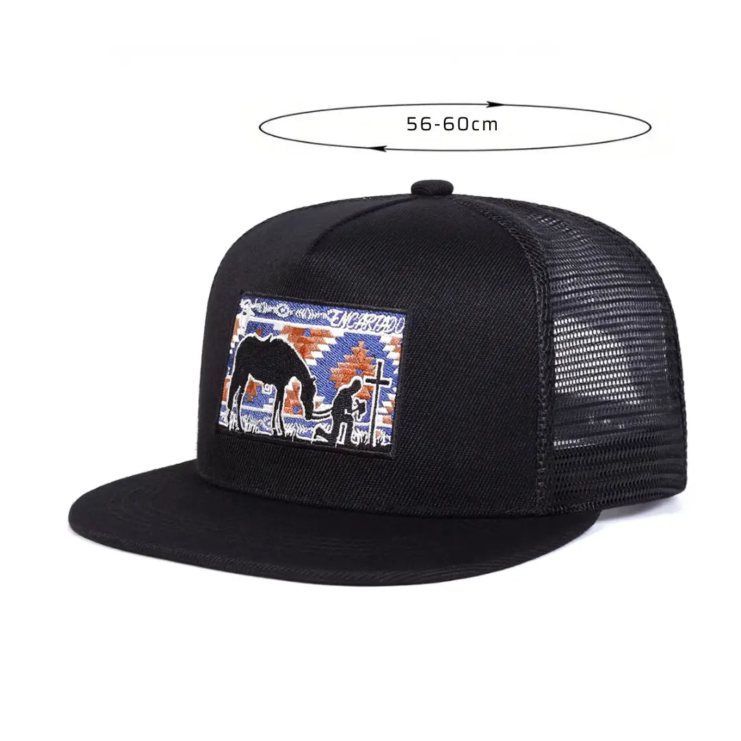 Boné Masculino Aba Reta Horse Cross