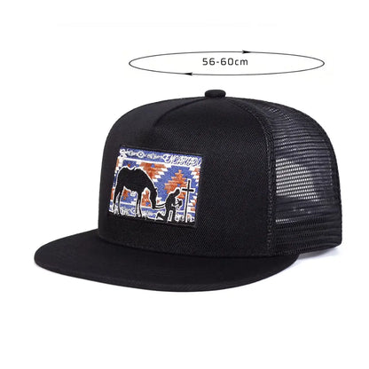 Boné Masculino Aba Reta Horse Cross