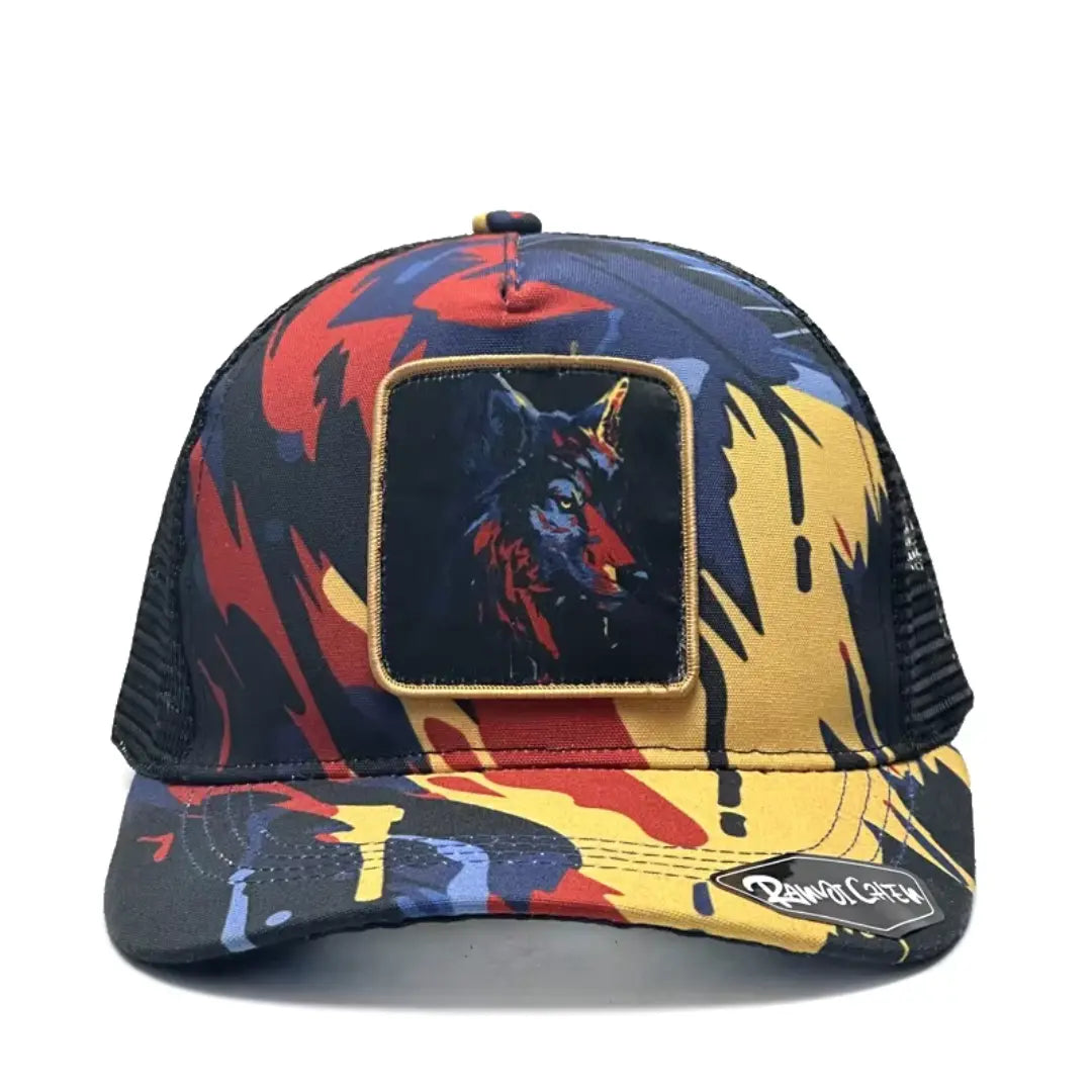 Boné Masculino Aba Reta Mesh Colourful